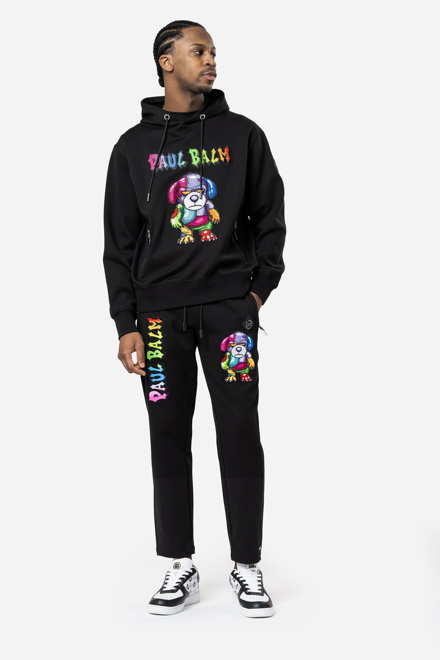 Embroidered Rainbow Teddy Hoodie - Limited to 300