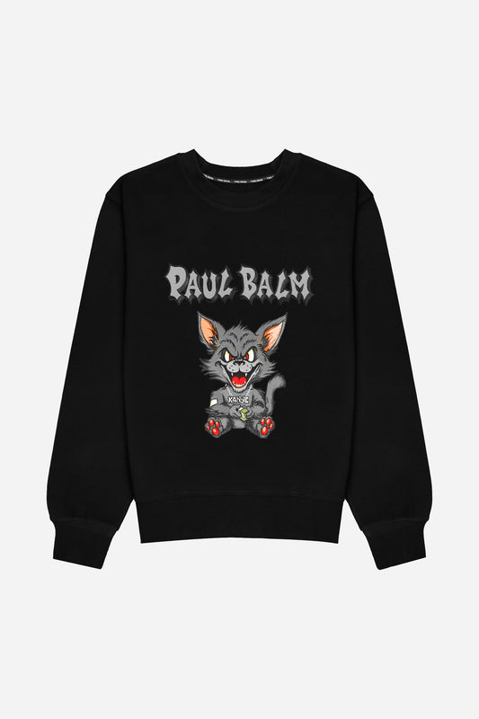 Embroidered Black Kanye Sweatshirt - Limited to 300