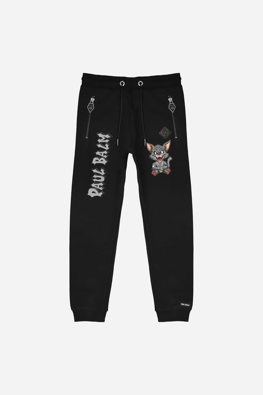 Embroidered Black Kanye Pants - Limited to 300