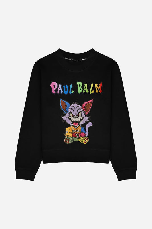 Kanye the Rainbow Cat Embroidery Sweatshirt - Limited to 300