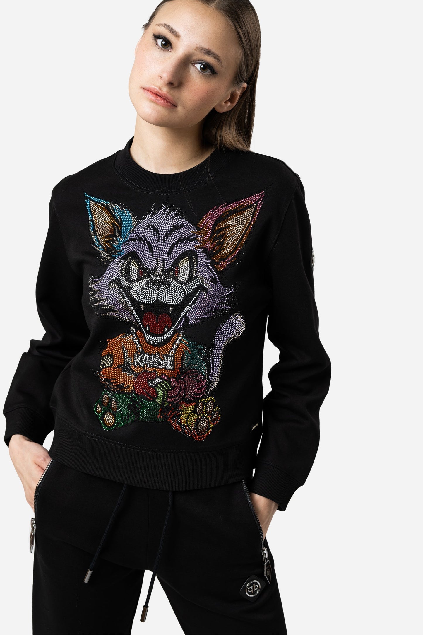Crystal Rainbow Kanye Sweatshirt - Limited to 300