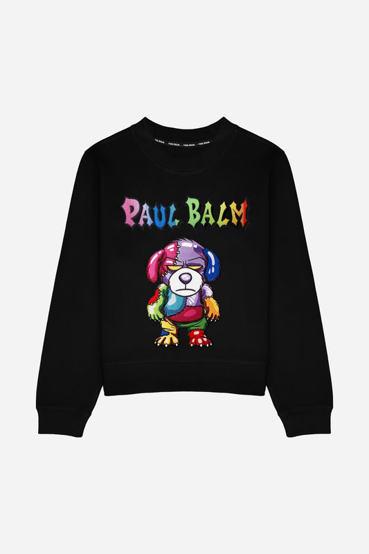 Rainbow Teddy Embroidery Sweatshirt - Limited to 300