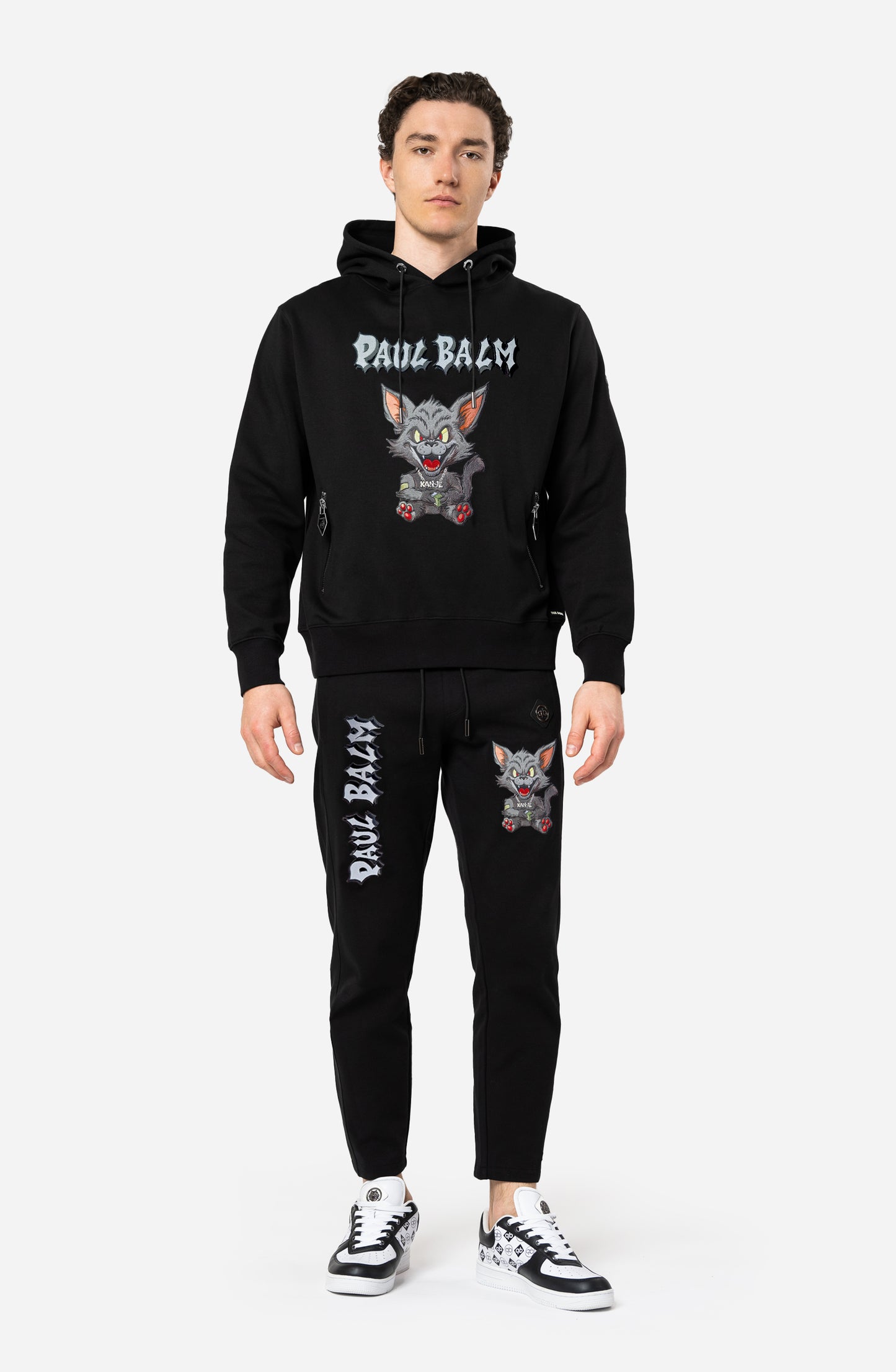 Kanye the Black Cat Embroidery Hoodie - Limited to 300