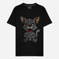 Kanye the Black Cat Rhinestones Tshirt - Limited to 300
