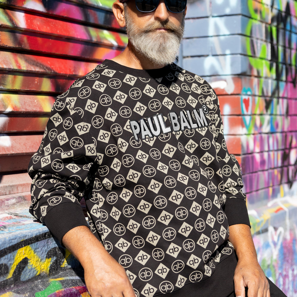 
                      
                        Stick Logo Monogramm Sweatshirt
                      
                    