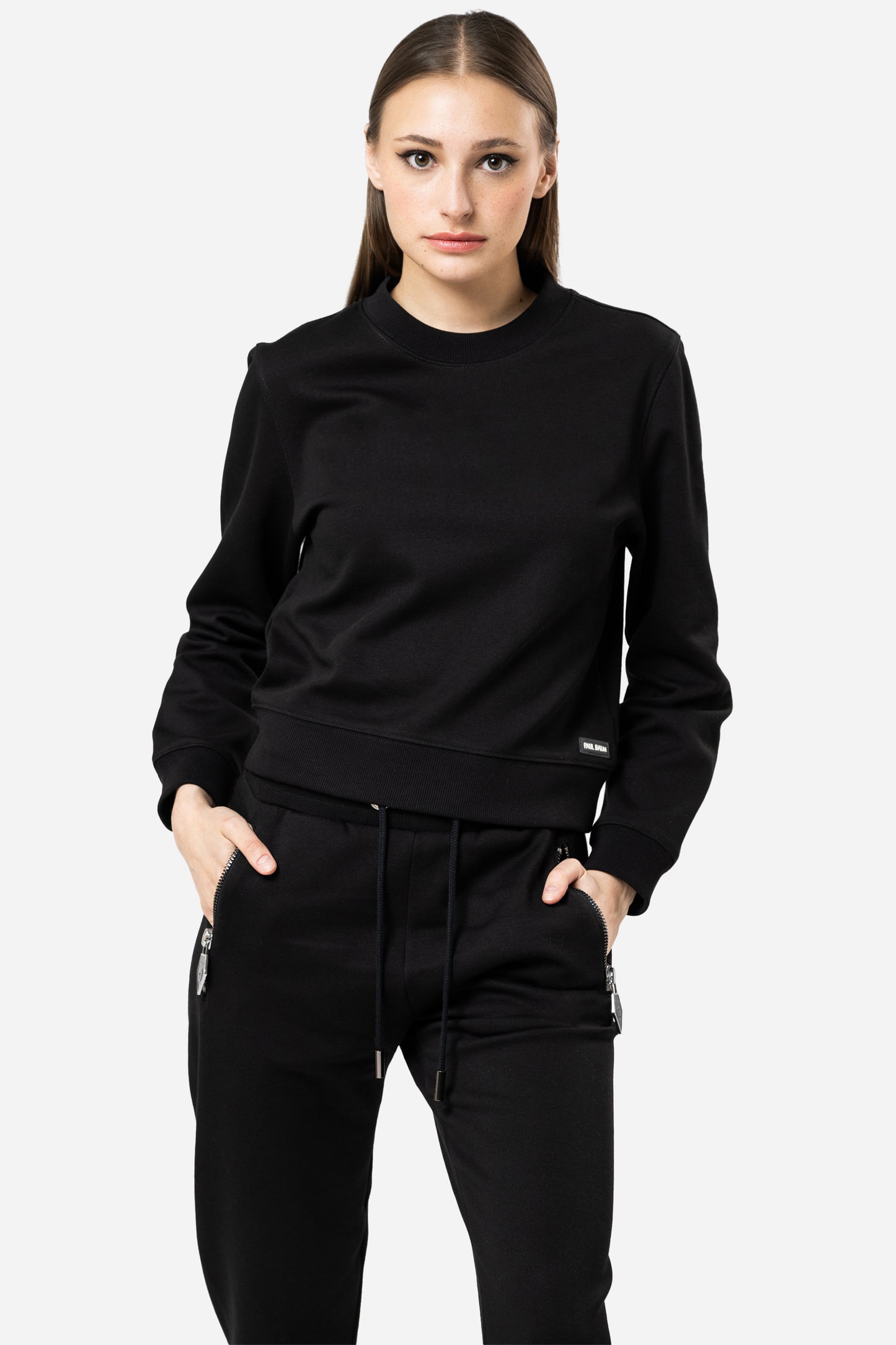 Sweatshirt Basic schwarz