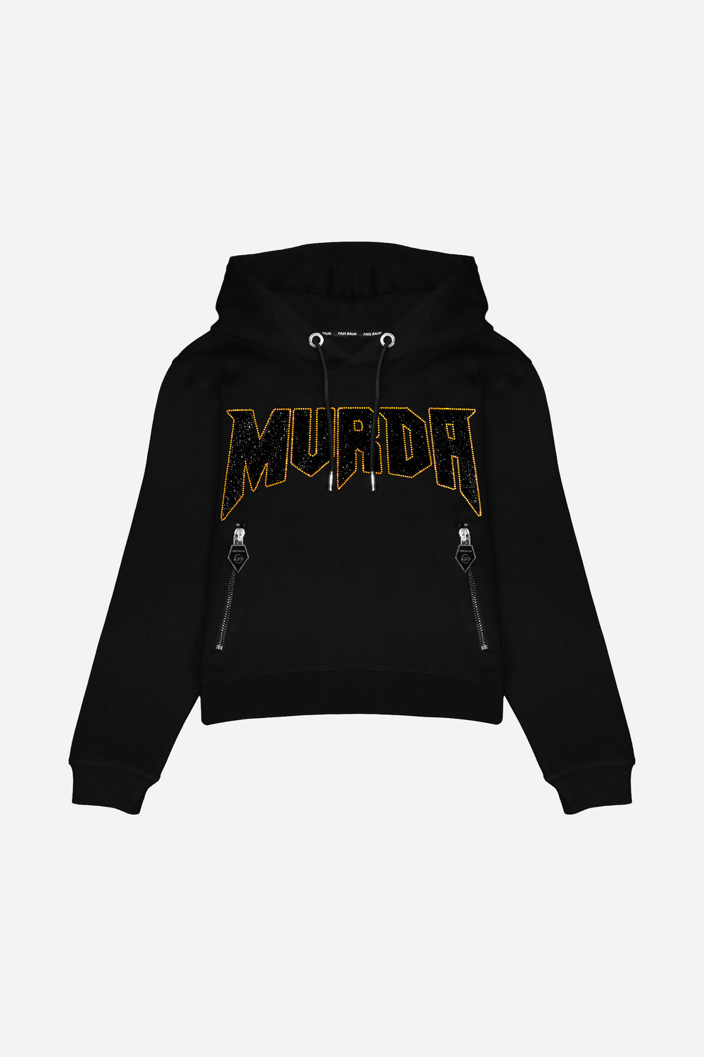 Crystal MURDA Gelb Hoodie