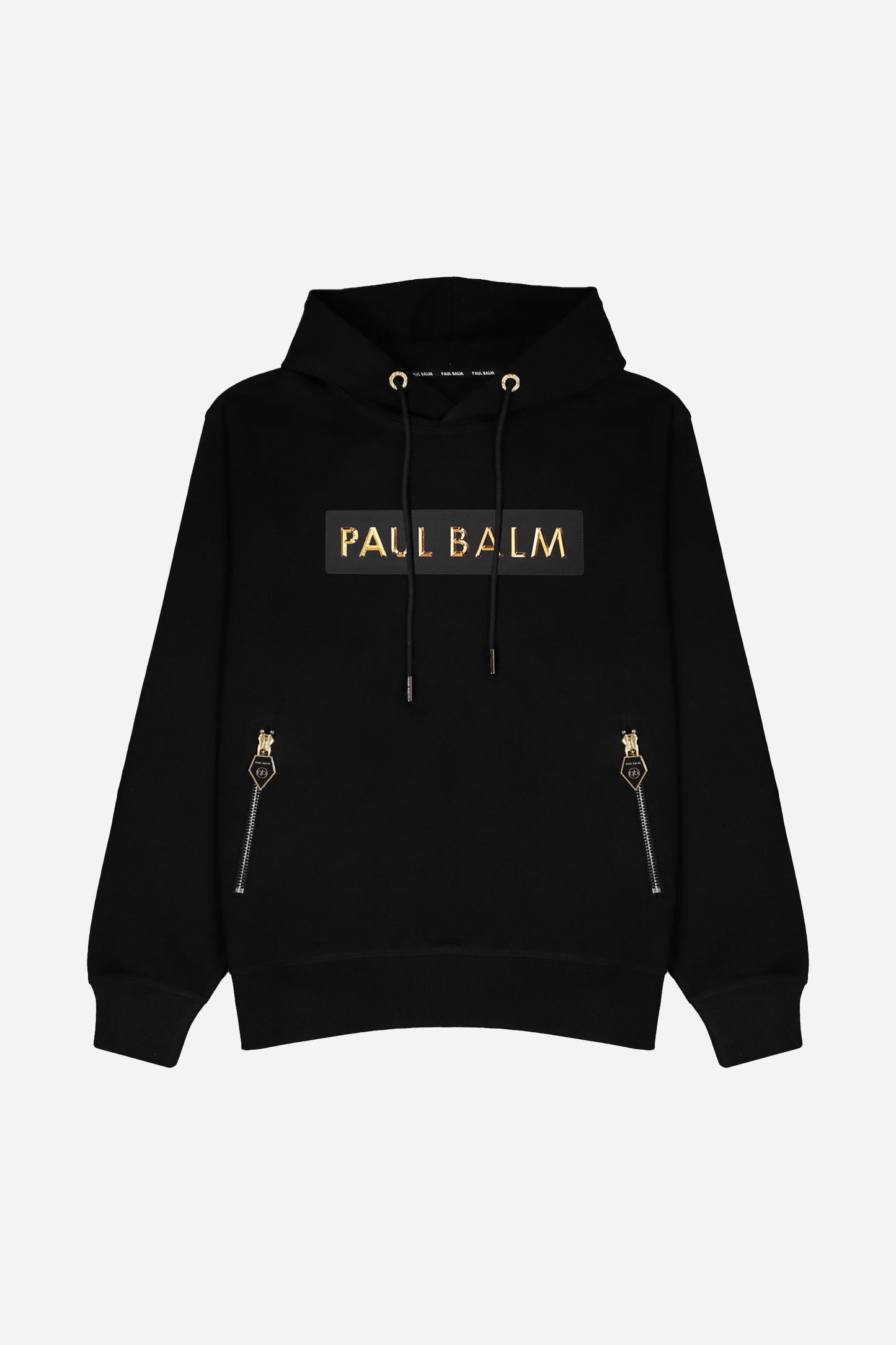 PAUL BALM Metal Patch gold/black Hoodie
