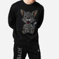 Sweatshirt Kanye the Black Cat Strass - Limitiert auf 300