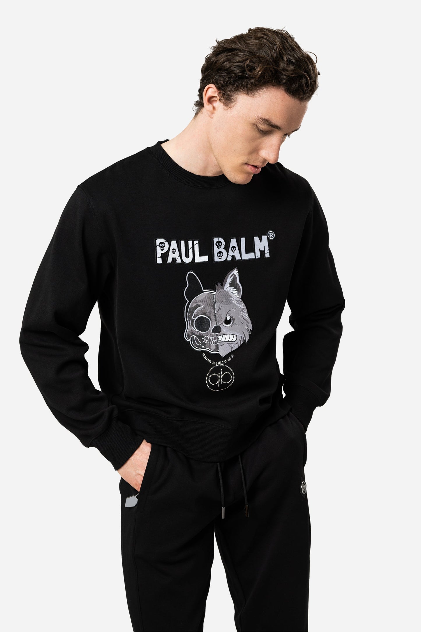 Scull Embroidery Sweatshirt - Limited to 300