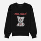 Teddy white Embroidery Sweatshirt - Limited to 300