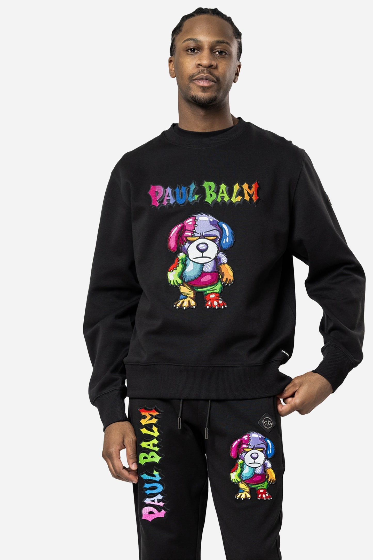 Embroidered Rainbow Teddy Sweatshirt - Limited to 300
