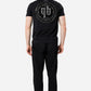 Tshirt PB2023 Strass Silber