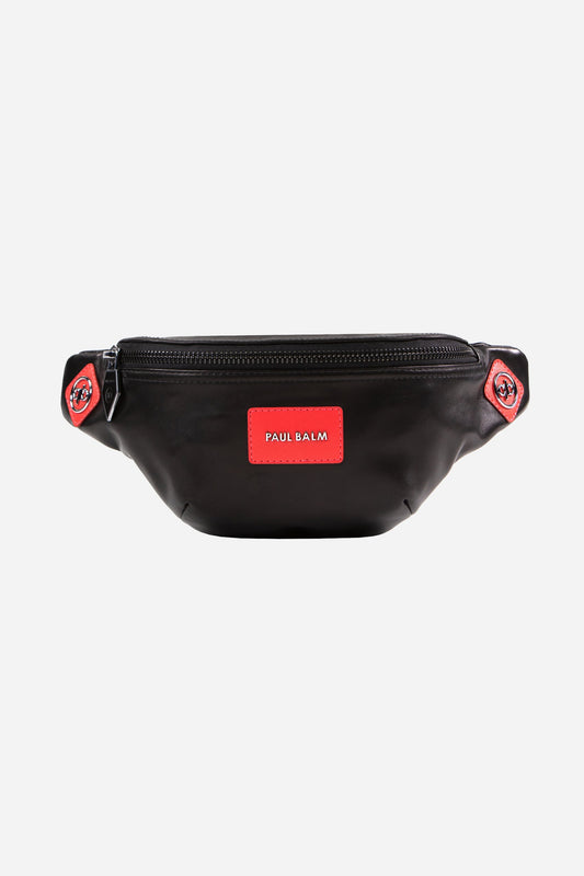 Belt Bag black red