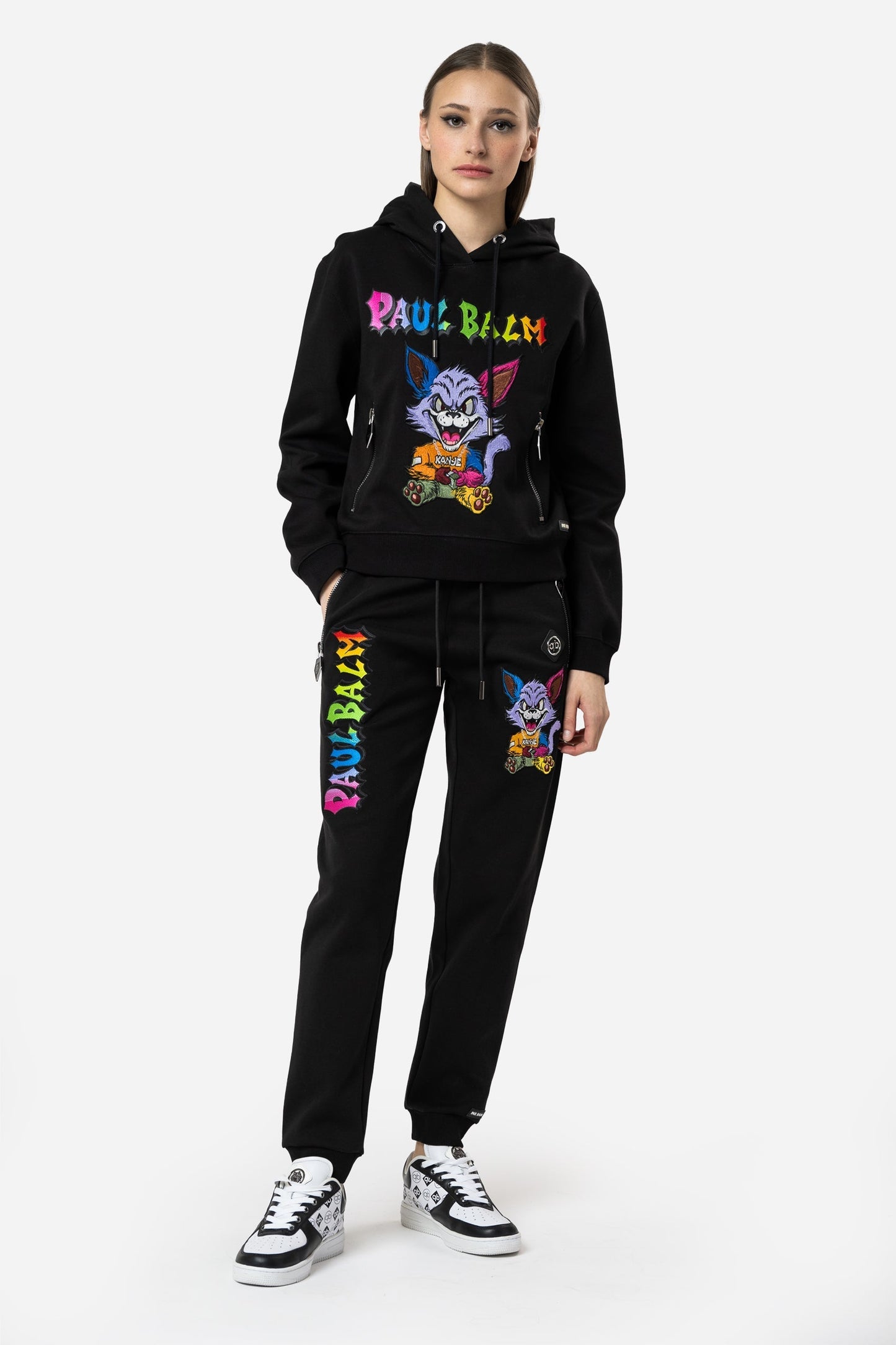 Kanye the Rainbow Cat Embroidery Pants - Limited to 300