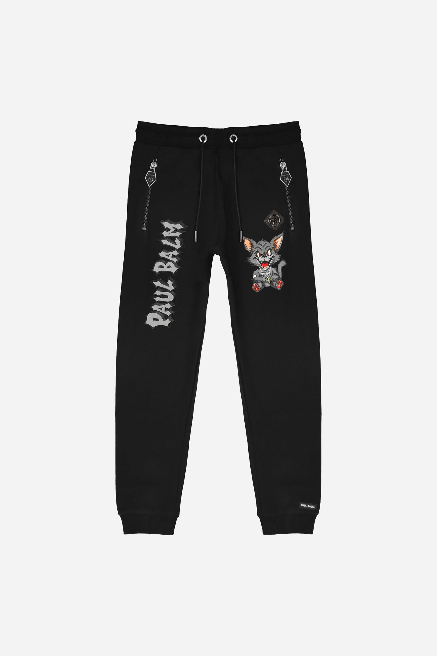 Kanye the Black Cat Embroidery Pants - Limited to 300