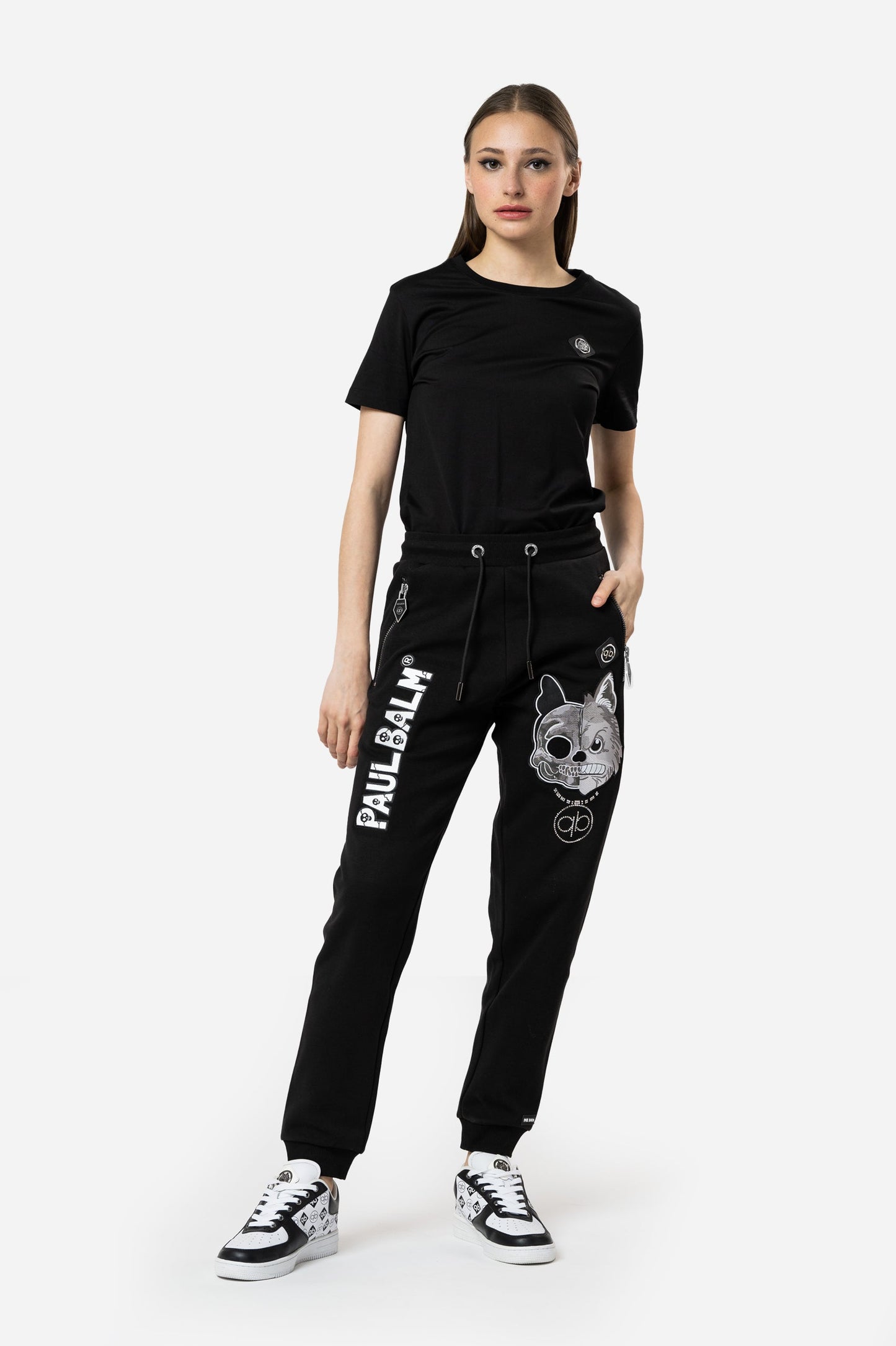 Scull Embroidery Pants - Limited to 300