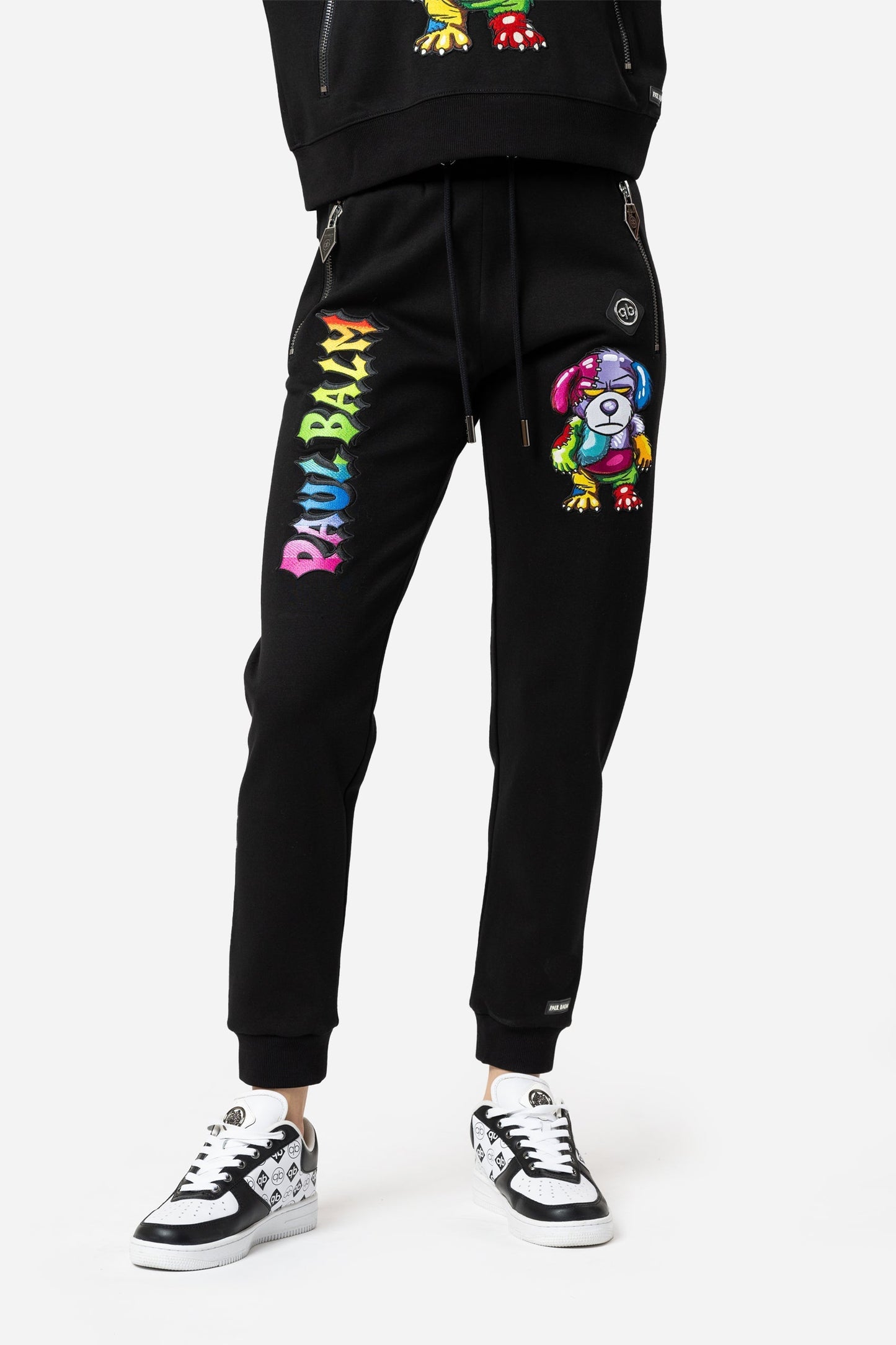 Rainbow Teddy Embroidery Pants - Limited to 300