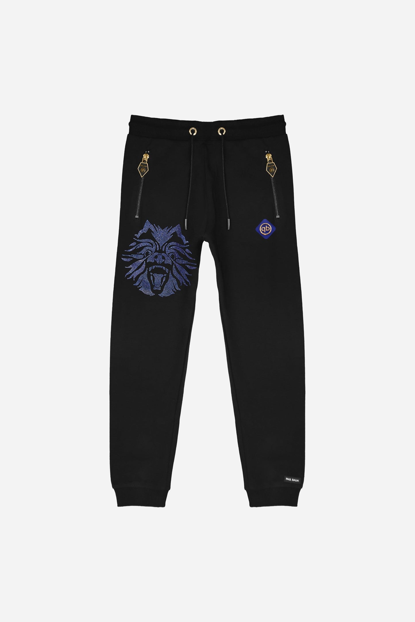 Yuki Logo blue/gold Rhinestones Pants