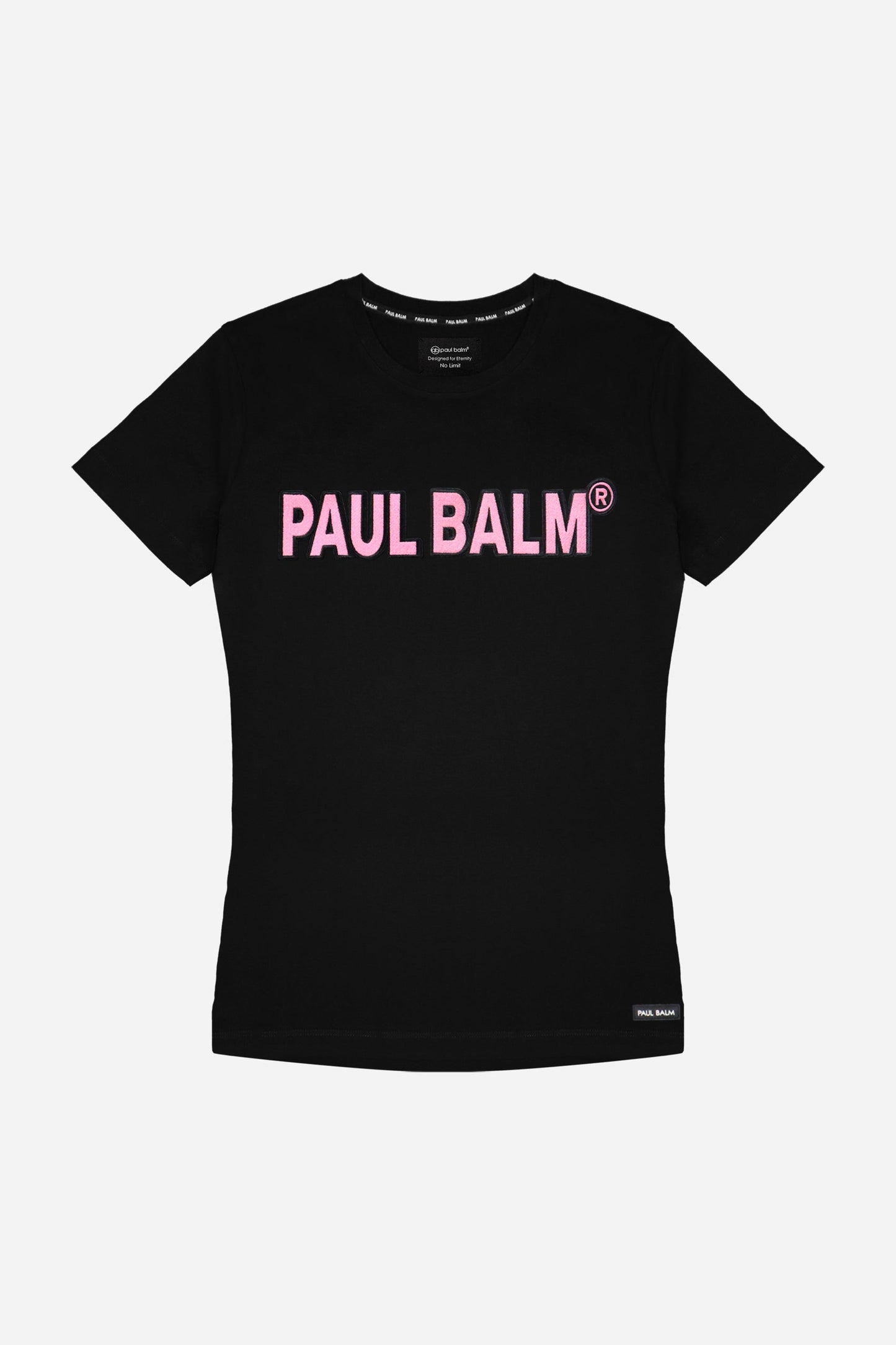 PAUL BALM Embroidery pink Tshirt