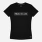 Tshirt PAUL BALM Metall Patch Silber/Schwarz