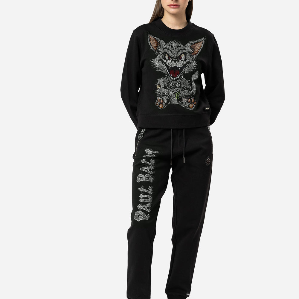 
                      
                        Crystal Black Kanye Sweatshirt - Limitiert auf 300
                      
                    