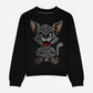 Kanye the Black Cat Rhinestones Sweatshirt - Limited to 300