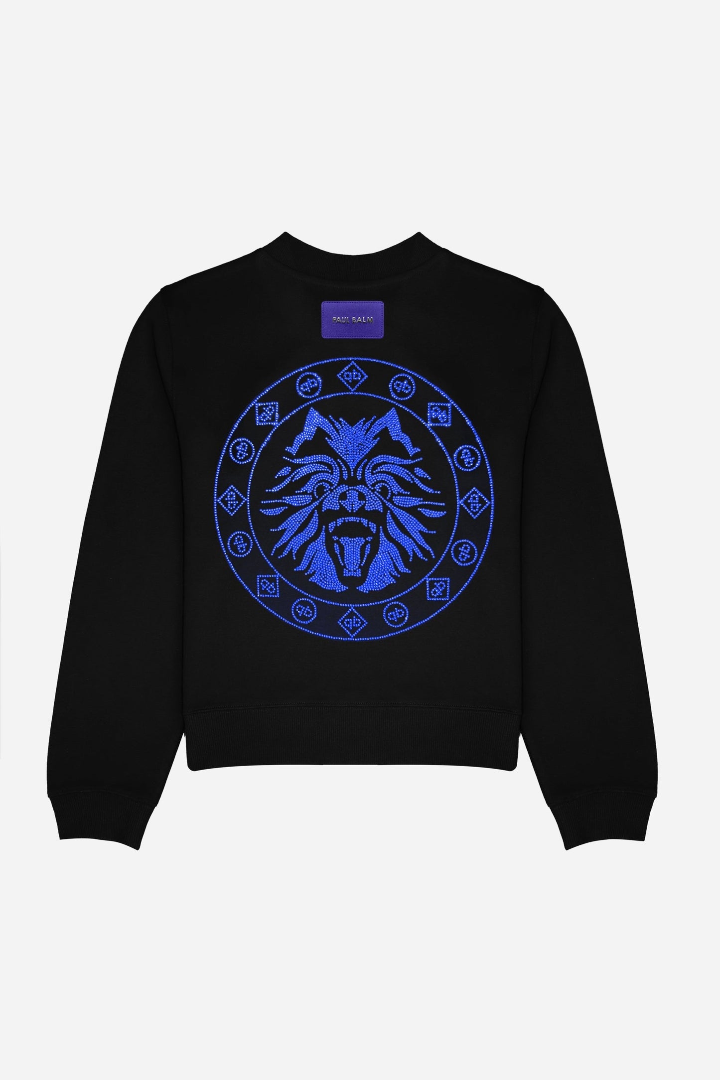 PAUL BALM Embroidery blue Sweatshirt