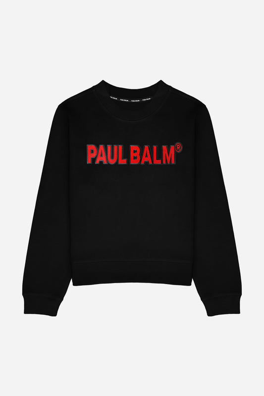 PAUL BALM Embroidery Sweatshirt