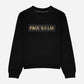 PAUL BALM Metal Patch gold/black Sweatshirt