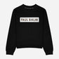 PAUL BALM Metal Patch gun metal/white Sweatshirt