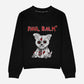 Teddy white Embroidery Sweatshirt - Limited to 300