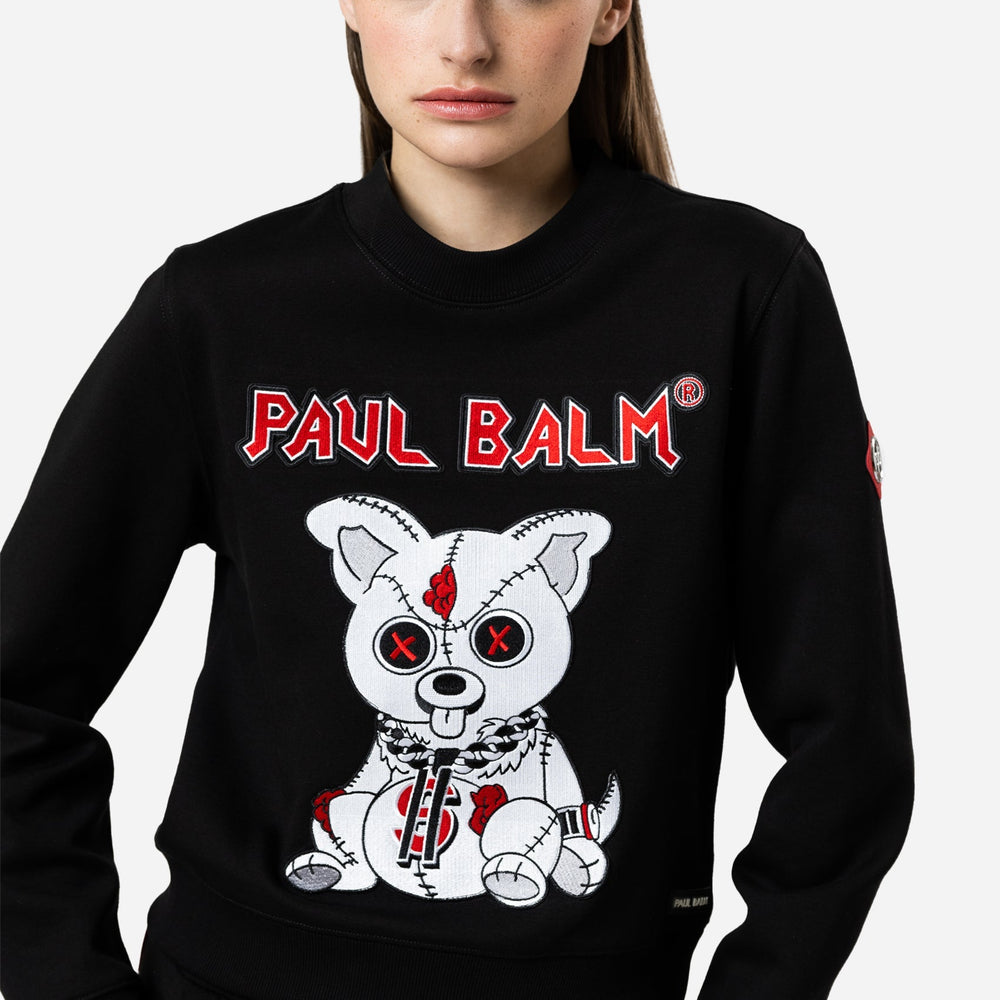 Stick White Teddy Sweatshirt - Limitiert auf 300